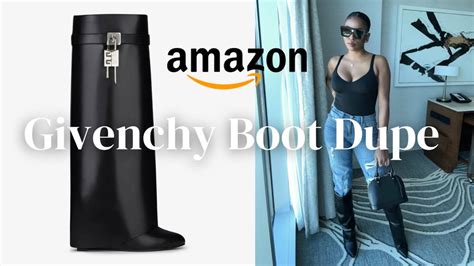 givenchy shark lock boots dupe|second hand Givenchy shark boots.